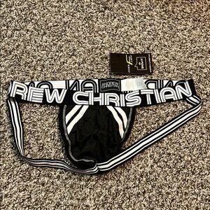 Andrew Christian Men's Black Jockstrap